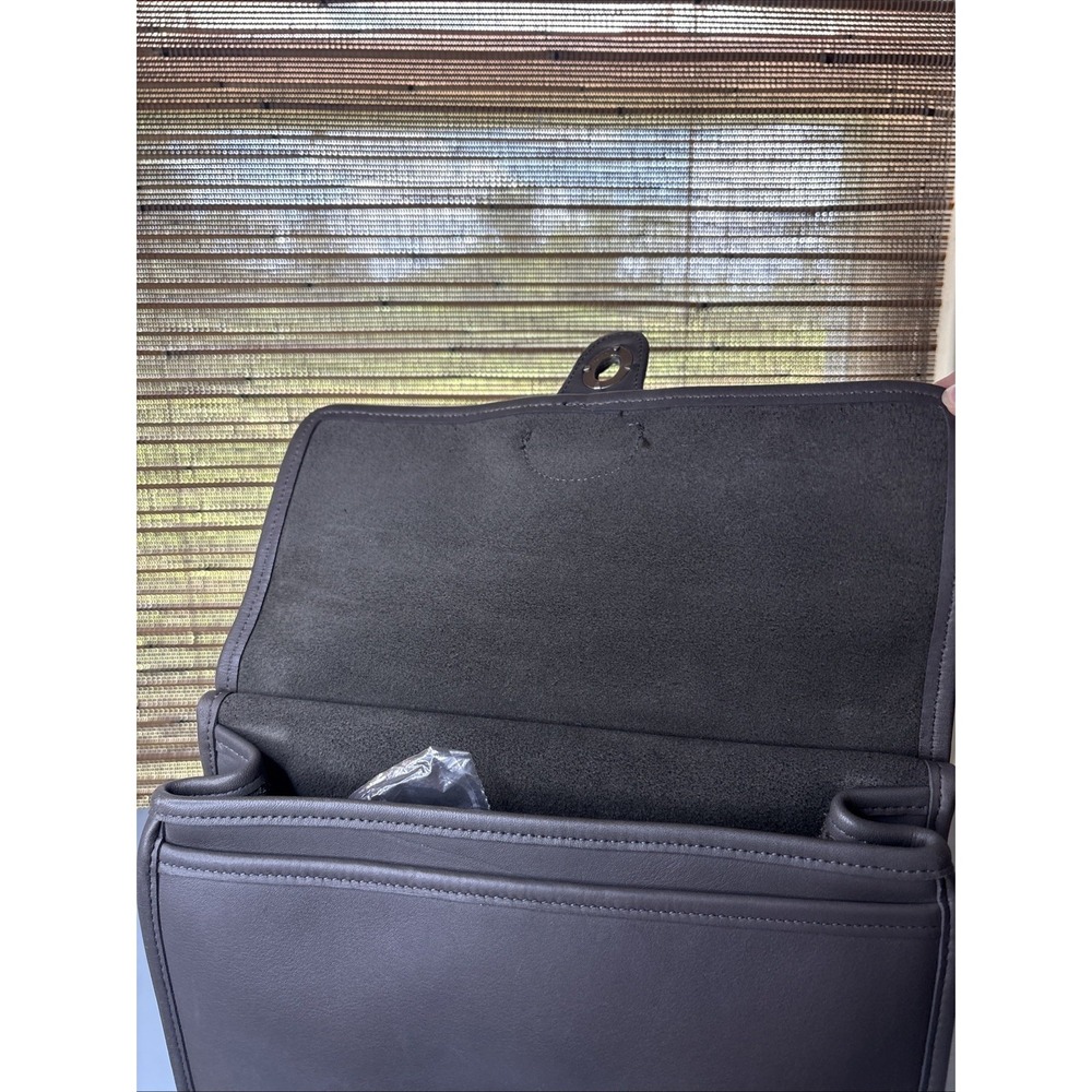 Vintage Coach Willis 9927 gray leather Crossbody Costa Rica soft hang Tag (S7) - Picture 12 of 16